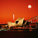 日落悉尼歌剧院