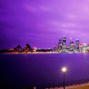 悉尼大桥夜景