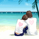 浪漫沙滩~